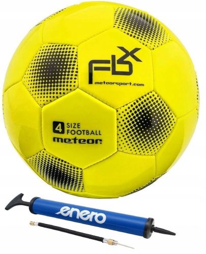 Meteor FBX football, size 4 + Enero hand pump 5907637336548