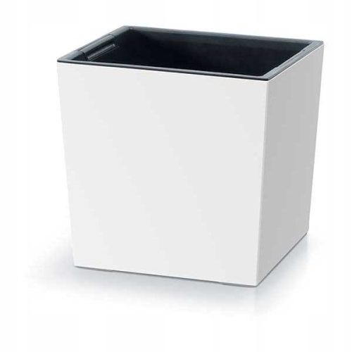  Prosperplast flowerpot 29.5 cm x 29.5 x 29 cm diameter 31 cm plastic white