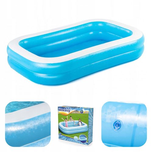 Bestway rectangular inflatable pool 262 x 175 cm