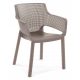  Keter garden chair, brown plastic