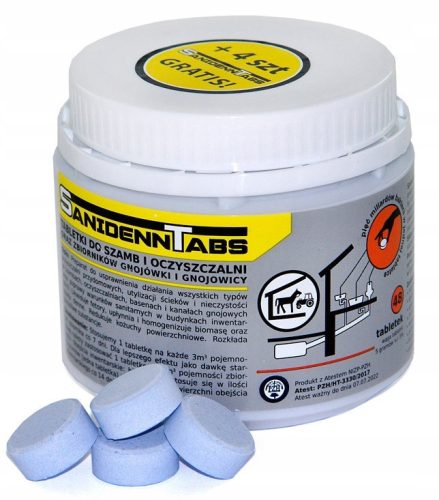  Preparation for septic tanks, Biobakt tablets, 0.24 kg