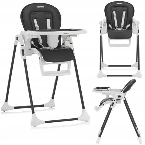  Silla Sesttino Feeding Chair 6m+ 15kg Black