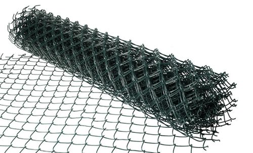 Shade net for fence - fence mesh steel 10006100 galvanized 10x1 m green