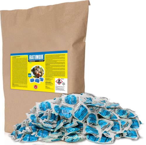  Mouse poison, blue paste, 1 kg Brodifac