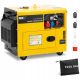 Portable three-phase generator MSW 5000 W diesel oil