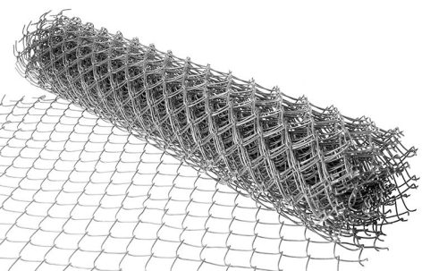 GALVANIZED FENCE MESH 3.0 55x55 10 meters