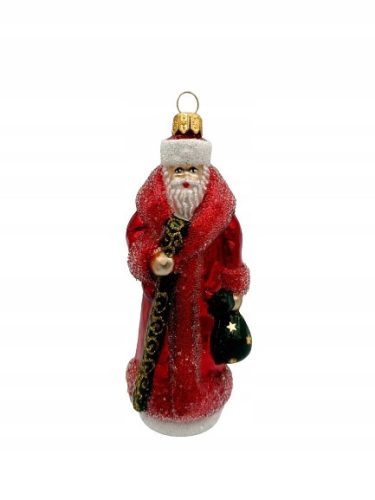  GLASS CHRISTMAS BALLS Dark Queen 12.5 cm