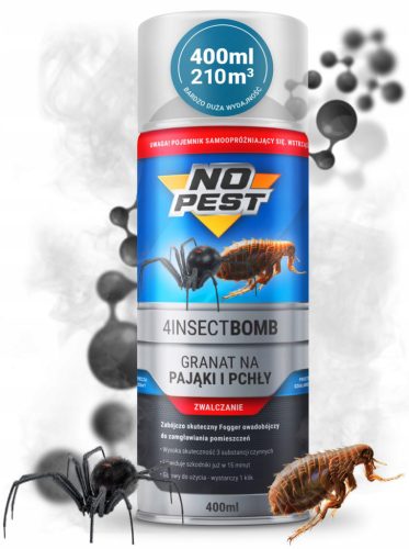 Insect repellent No-Pest 4Insect Bomb flea and spider grenade 400 ml