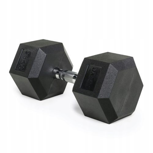  Trexo 1x 25 kg coated/rubberized fixed dumbbells