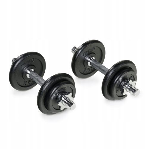  Trexo adjustable cast iron dumbbell set