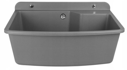 Zelvo Maximus granite sink, shades of grey