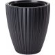  Form-Plastic flowerpot 29 cm x 29 x 32 cm diameter 29 cm plastic black