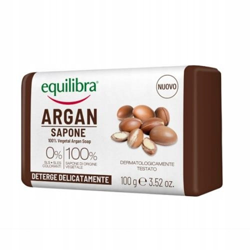  Equilibra Argan 100% Vegetal argan soap 1pc 100g