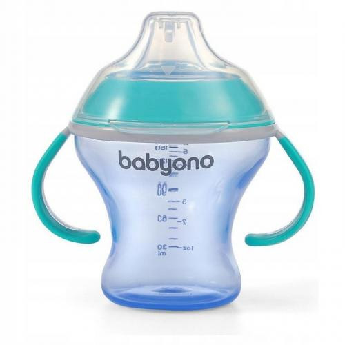  BABYONO Non-spill cup with soft spout 1456/01