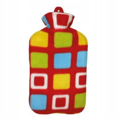  Sanity rubber hot water bottle red 2 l