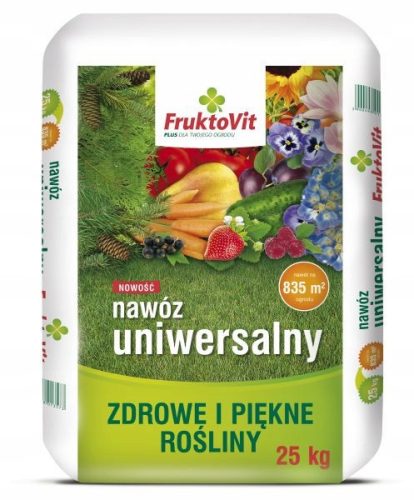 Garden fertilizer - Fruktovit multi-component fertilizer granulate 25 kg 10 l