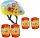 Seven Winnie l'ourson casque de vélo universel + coudières et genouillères Disney Winnie l'ourson universel rouge