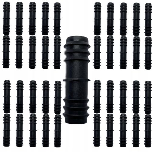  Connector Two-part connector for line plug on hose 16 mm, 100 pieces