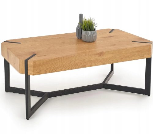  Halmar Lavida rectangular bench 110 x 60 x 43 cm golden oak