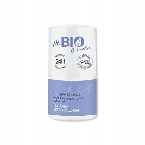  BeBIO NATURAL DEODORANT ROLL-ON WILD RICE