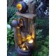  GARDEN FOUNTAIN "ON A TRUNK" Height 122 cm - LED*