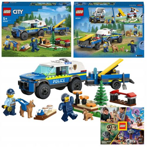  LEGO City 65319 Police Dog Training in the Field Vehicle Police Trailer Police + LEGO CATALOG 2024 NEW