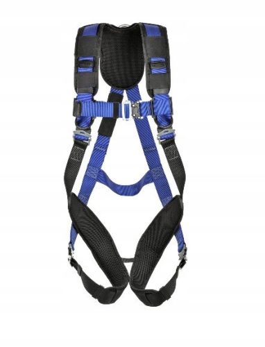 Protekt P-12mX Pro safety belt, black and blue, sizes M - XL