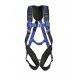 Protekt P-12mX Pro safety belt, black and blue, sizes M - XL