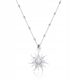  SILVER SUN STAR NECKLACE silver 925