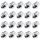  Carbonado nut M12x1.50 conical 31 mm key 19 20 pcs.