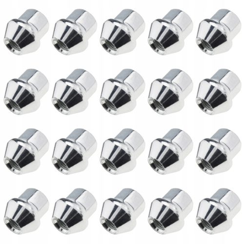  Carbonado nut M12x1.50 conical 31 mm key 19 20 pcs.