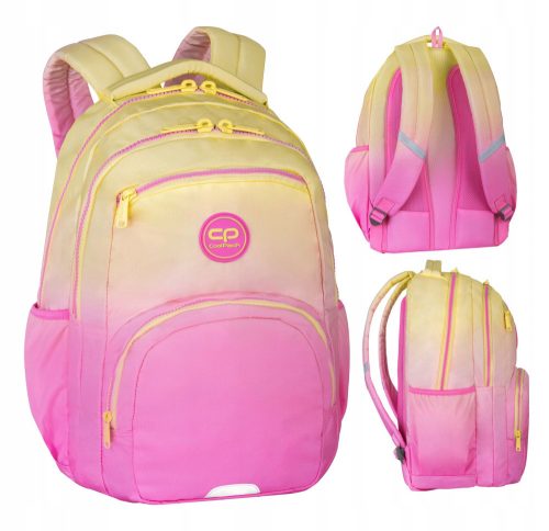  COOLPACK SCHOOL BACKPACK WITH OMBRE GRADIENT PEACH, 23L