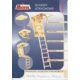 MYZYK wooden attic ladder 79 x 119 cm, maximum height 290 cm