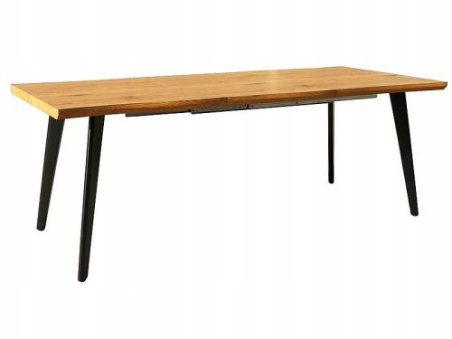  Rectangular extendable table Signal Tables 150 x 90 x 76 cm, natural oak