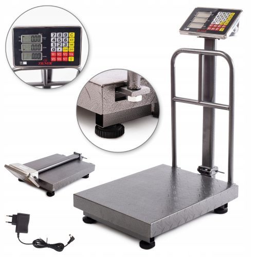 Zillner platform scale 300 kg x 50 g