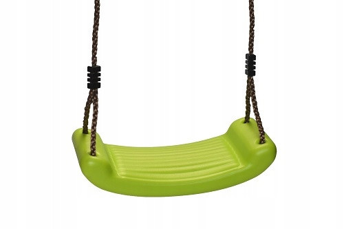 Garden, terrace and balcony swings SWING BOARD, plastic seat, LIME