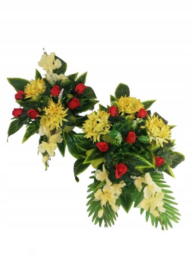 Artificial Flowers and Fruits Decoration Cemetery Cemetery Composition Easter Bouquet