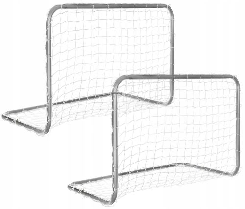 SET OF 2 FOOTBALL GOALS WITH NET 78x56x45