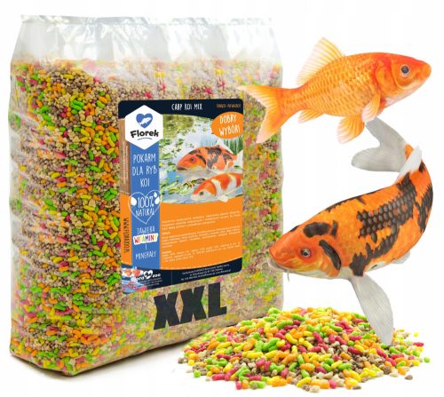 Food for fish in the pond Food for koi fish, carp mixed feed, pond