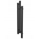  Water bathroom radiator ODKRYJDOM 346 W 200 x 1150 mm black