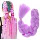  SYNTHETIC HAIR FOR BRAIDS BRAIDS EXTENSIONS DREADLOCKS LILAC PURPLE A36