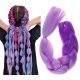  COLORFUL SYNTHETIC HAIR FOR DREADLOCKS BRAIDS OMBRE PURPLE B47