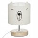  Atmosphera Teddy Bear Bedside Lamp 21 cm, beige