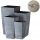 Pots and planters for outdoor use and the garden Set Whale Things concrete flower pots, 4 pieces