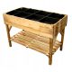  Wellton flowerpot 120 cm x 60 x 87 cm natural wood