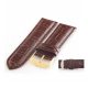  Leather watch strap alligator 189.02 18 mm