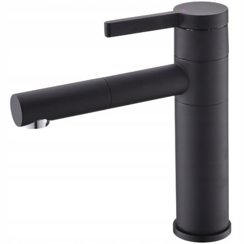 Freestanding washbasin faucet EMB BLACK black
