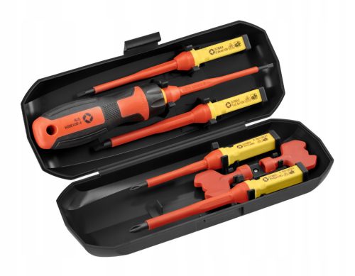  Högert HT1S998 insulated electric screwdriver 8-piece