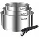  Tefal Ingenio Emotion Pan set, Edelstahl, 4-piece.