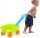 SOLID wheelbarrow with sand handle for children